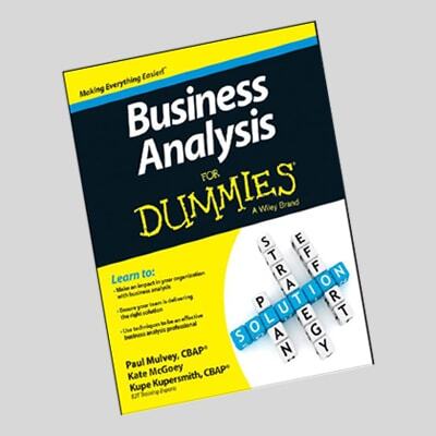 کتاب تجزیه و تحلیل کسب‌وکار برای مبتدیان (Business Analysis For Dummies)